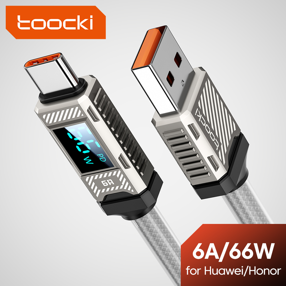 Usb Data Cable - Toocki pd 66w cabo usb c