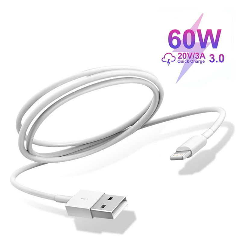 Phone Accessories Online - Cabo USB A para Lightning para
