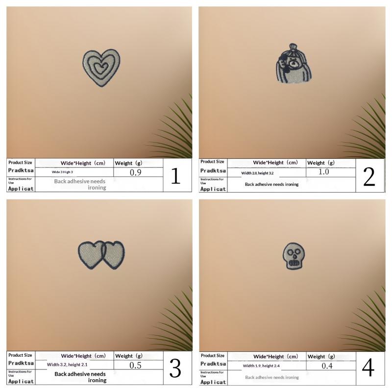 Phone Accessories And Repairs - 1 Conjunto de Patches Bordados de