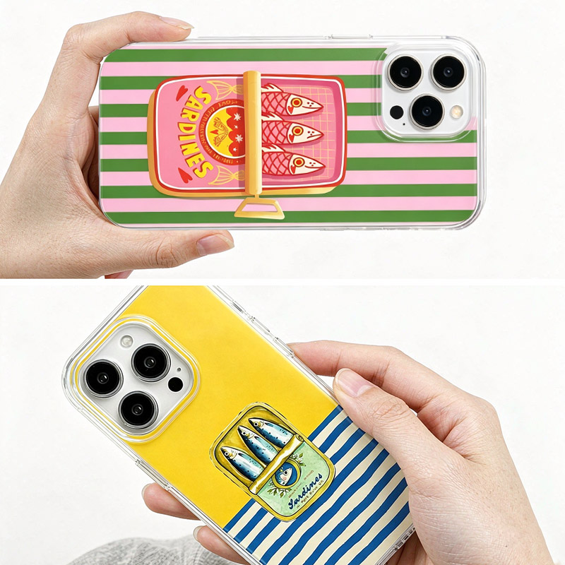 Vivo Y28 - Capa de Celular Vintage Sardinhas em