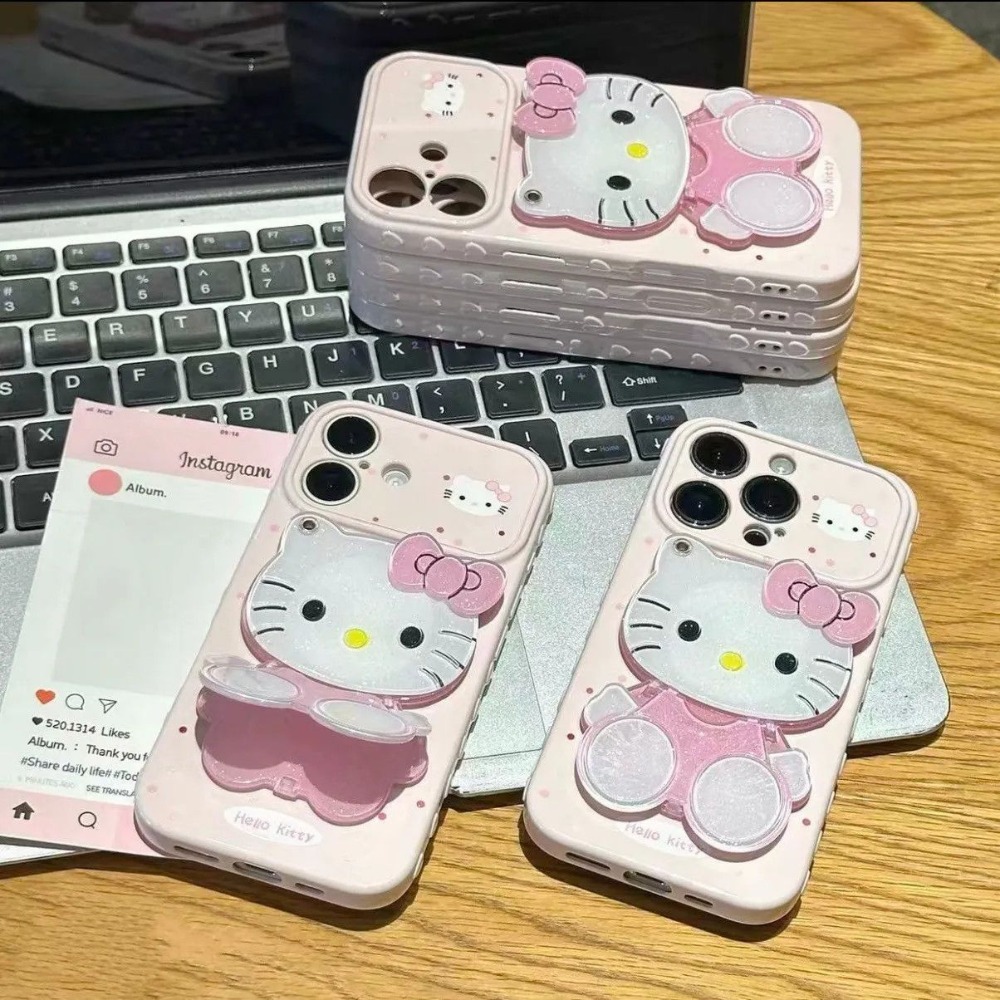Phone Accessories Online - Capa de Celular Criativa com Suporte