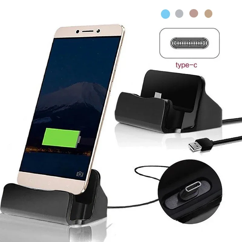 Usb Data Cable - Tipo c usb doca carregador suporte