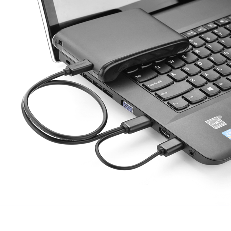 UGREEN Dual USB 2.0 para MINI  - Usb Data Cable avaliação e preço