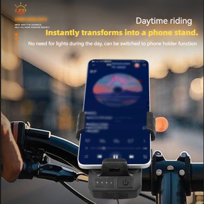 Luz dianteira da bicicleta com - Phone Zone Accessories & Repair avaliação e preço