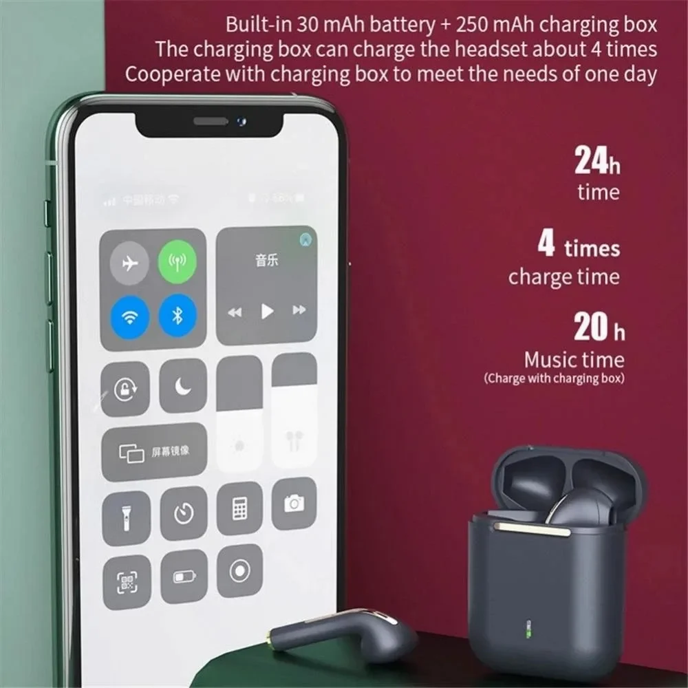 Fones de ouvido sem fio j18 tw - Phone Accessories Amazon avaliação e preço
