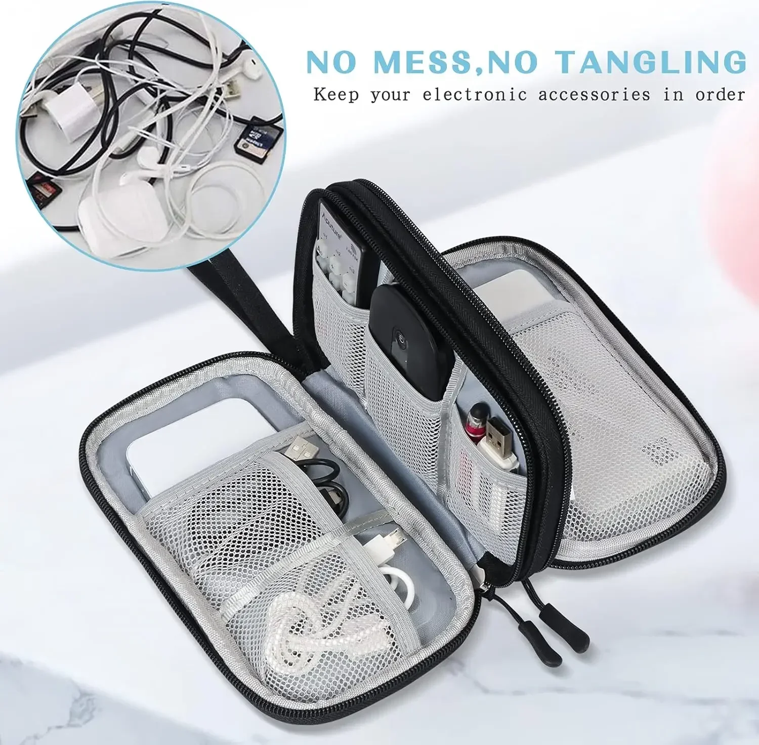 Bolsa de Viagem para Cabos, Es - Usb Data Cable avaliação e preço