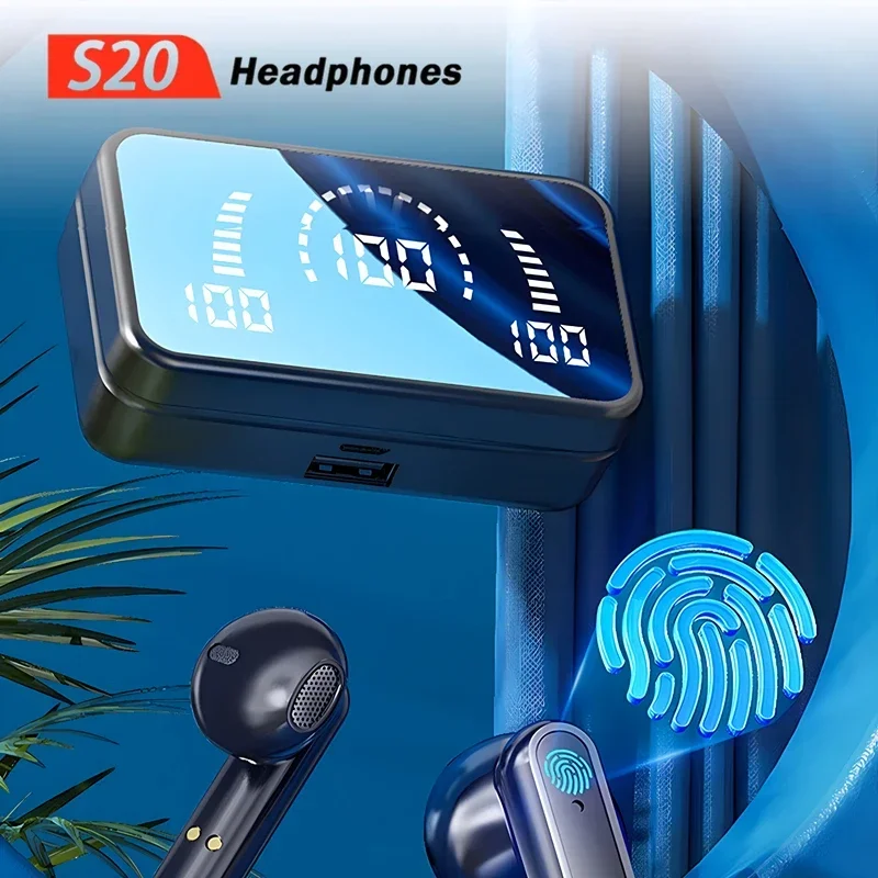 Fones de Ouvido TWS S20 Blueto - Phone Accessories Amazon avaliação e preço